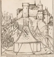 Picture 80 of 136 from Werner Schodoler, Eidgenössische Chronik, Vol. 3 (1514), leaf 327