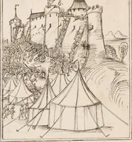 Picture 81 of 136 from Werner Schodoler, Eidgenössische Chronik, Vol. 3 (1514), leaf 328