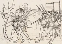 Picture 10 of 136 from Werner Schodoler, Eidgenössische Chronik, Vol. 3 (1514), leaf 34