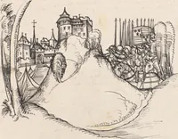 Picture 90 of 136 from Werner Schodoler, Eidgenössische Chronik, Vol. 3 (1514), leaf 391