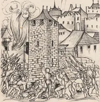 Picture 95 of 136 from Werner Schodoler, Eidgenössische Chronik, Vol. 3 (1514), leaf 409