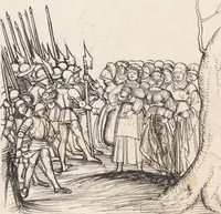 Picture 110 of 136 from Werner Schodoler, Eidgenössische Chronik, Vol. 3 (1514), leaf 454