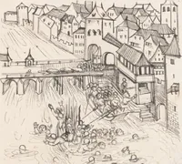 Picture 120 of 136 from Werner Schodoler, Eidgenössische Chronik, Vol. 3 (1514), leaf 495