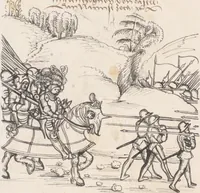 Picture 121 of 136 from Werner Schodoler, Eidgenössische Chronik, Vol. 3 (1514), leaf 496