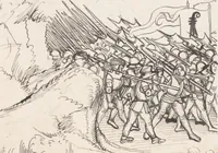 Picture 122 of 136 from Werner Schodoler, Eidgenössische Chronik, Vol. 3 (1514), leaf 497