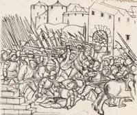Picture 123 of 136 from Werner Schodoler, Eidgenössische Chronik, Vol. 3 (1514), leaf 498