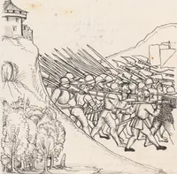 Picture 132 of 136 from Werner Schodoler, Eidgenössische Chronik, Vol. 3 (1514), leaf 540