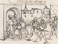 Picture 18 of 136 from Werner Schodoler, Eidgenössische Chronik, Vol. 3 (1514), leaf 58