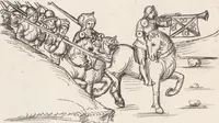 Picture 21 of 136 from Werner Schodoler, Eidgenössische Chronik, Vol. 3 (1514), leaf 74
