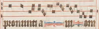 Picture 1 of 7 from Graduale oesa, Proprium de tempore, pars hiemalis (1330), leaf 157