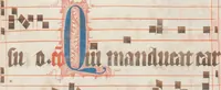 An illustration from Graduale oesa, Proprium de tempore, pars hiemalis (1330)