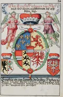 Picture 27 of 40 from Heraldry Guide of Hans Ulrich Fisch (1627), leaf 111