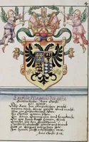 Picture 2 of 40 from Heraldry Guide of Hans Ulrich Fisch (1627), leaf 21