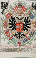 An illustration from Heraldry Guide of Hans Ulrich Fisch (1627)
