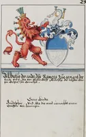 Picture 13 of 40 from Heraldry Guide of Hans Ulrich Fisch (1627), leaf 71