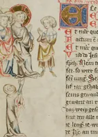 An illustration from Klosterneuburger Evangelienwerk (1340)