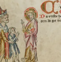 Picture 50 of 223 from Klosterneuburger Evangelienwerk (1340), leaf 158