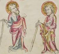 Picture 70 of 223 from Klosterneuburger Evangelienwerk (1340), leaf 243