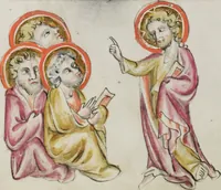 Picture 104 of 223 from Klosterneuburger Evangelienwerk (1340), leaf 423