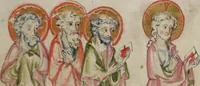 Picture 109 of 223 from Klosterneuburger Evangelienwerk (1340), leaf 434