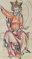 An illustration from Klosterneuburger Evangelienwerk (1340)