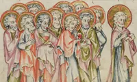 Picture 135 of 223 from Klosterneuburger Evangelienwerk (1340), leaf 473