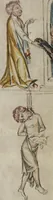 An illustration from Klosterneuburger Evangelienwerk (1340)