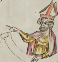 Picture 158 of 223 from Klosterneuburger Evangelienwerk (1340), leaf 487