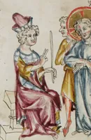 An illustration from Klosterneuburger Evangelienwerk (1340)