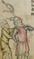 An illustration from Klosterneuburger Evangelienwerk (1340)