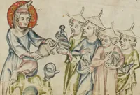 Picture 20 of 223 from Klosterneuburger Evangelienwerk (1340), leaf 57