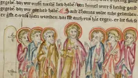 Picture 210 of 223 from Klosterneuburger Evangelienwerk (1340), leaf 572