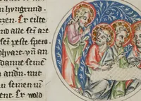 Picture 38 of 223 from Klosterneuburger Evangelienwerk (1340), leaf 83
