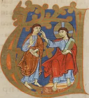 An illustration from Bibliorum sacrorum pars prima (1080)