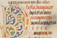 An illustration from Bibliorum sacrorum pars prima (1080)