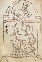 Picture 1 of 2 from Gospel Book (950), leaf 130