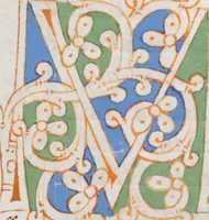 An illustration from Augustinus, In Johannis evangelium tractatus (1080)