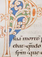 An illustration from Augustinus, In Johannis evangelium tractatus (1080)