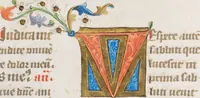 An illustration from Breviarium OFM (pars hiemalis) (1459)
