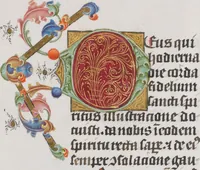 An illustration from Breviarium OFM (pars aestivalis) (1460)