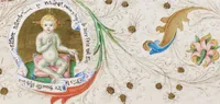 An illustration from Breviarium OFM (pars aestivalis) (1460)