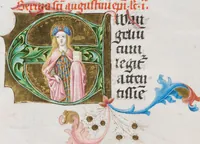 An illustration from Breviarium OFM (pars aestivalis) (1460)