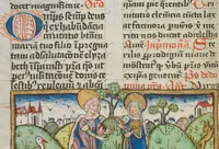 An illustration from Breviarium OFM
