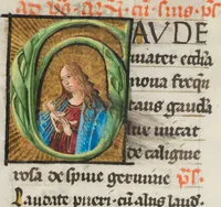 An illustration from Breviary of Jost von Silenen, <i>pars hiemalis</i> (1493)