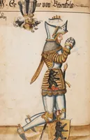 Picture 83 of 166 from Portraits of the Habsburg family and of knights killed in the Battle of Sempach (1386) (1560), leaf 106