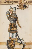 Picture 86 of 166 from Portraits of the Habsburg family and of knights killed in the Battle of Sempach (1386) (1560), leaf 111