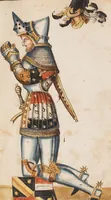 Picture 88 of 166 from Portraits of the Habsburg family and of knights killed in the Battle of Sempach (1386) (1560), leaf 113
