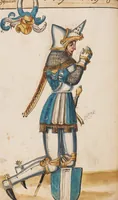 Picture 90 of 166 from Portraits of the Habsburg family and of knights killed in the Battle of Sempach (1386) (1560), leaf 116