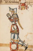 Picture 91 of 166 from Portraits of the Habsburg family and of knights killed in the Battle of Sempach (1386) (1560), leaf 117