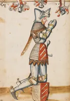 Picture 95 of 166 from Portraits of the Habsburg family and of knights killed in the Battle of Sempach (1386) (1560), leaf 122